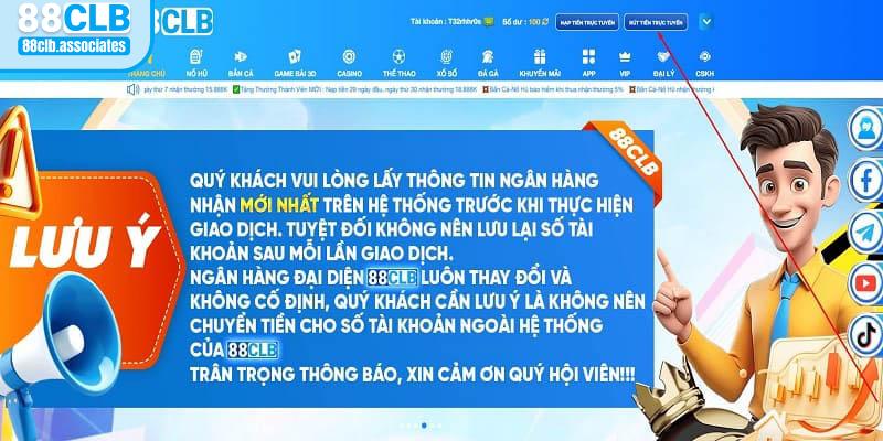 Vấn đề quan trọng cần lưu ý khi rút tiền thưởng về ví